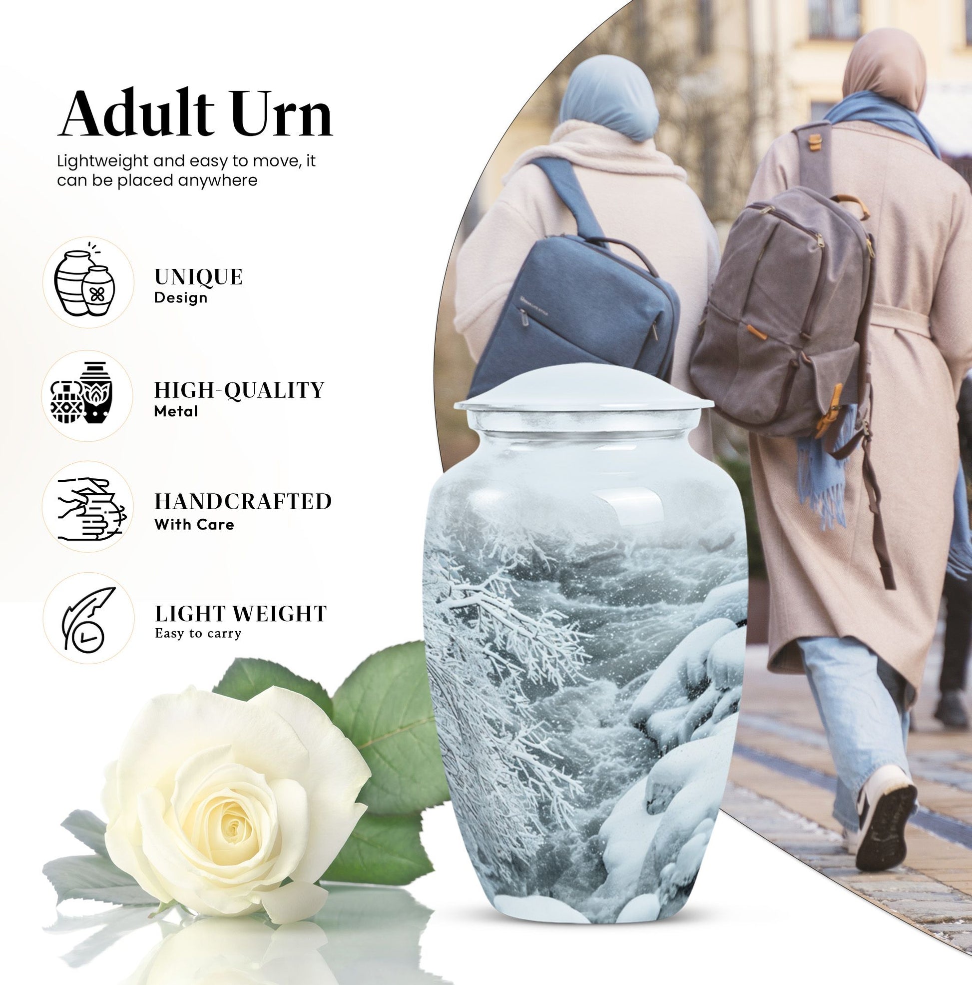 Classic 10-inch Mountains Urn
