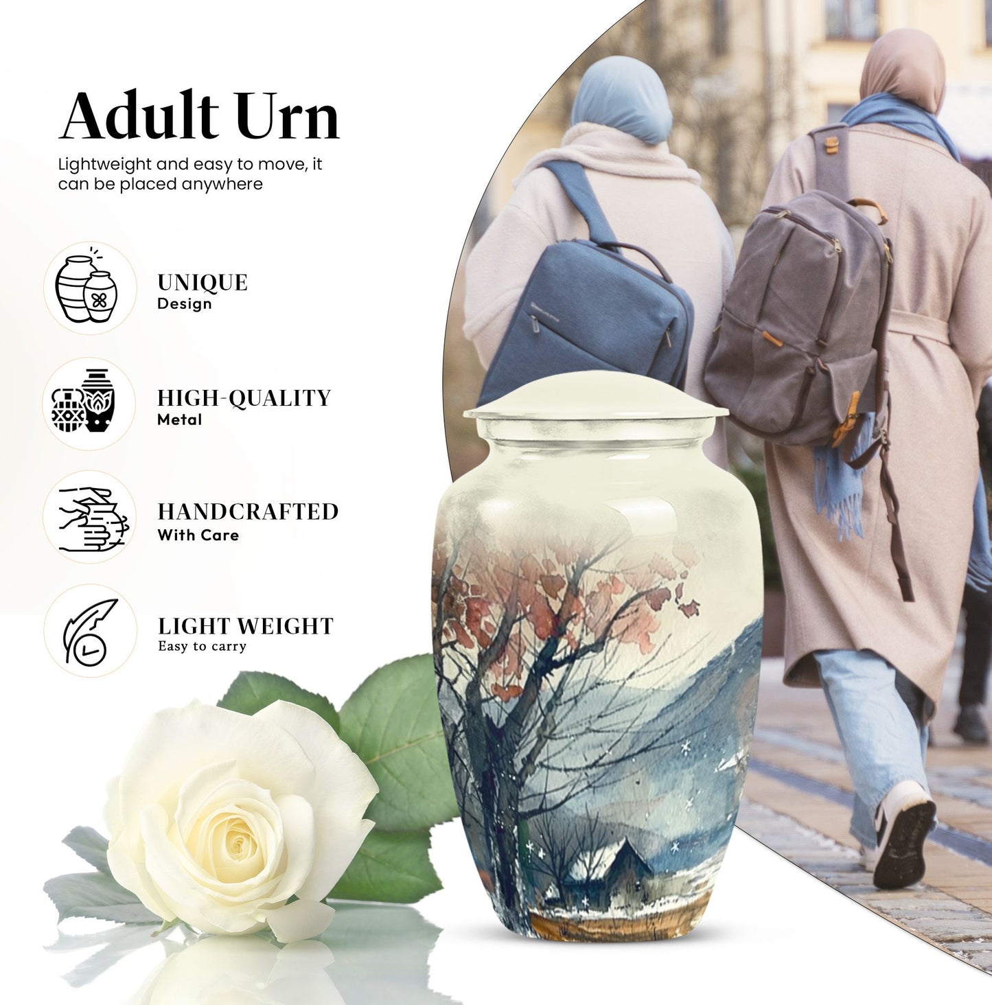  Mountains Urn