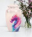 10-inch classic dragon urn, aluminium, customized