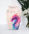 10-inch classic dragon urn, aluminium, customized