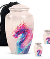 10-inch classic dragon urn, aluminium, customized