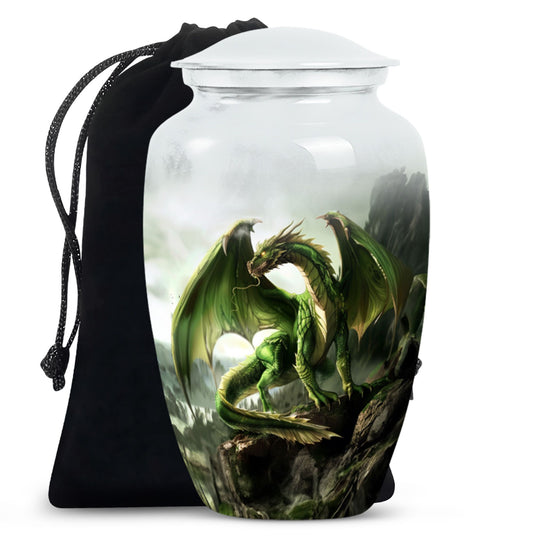 dragon urn.