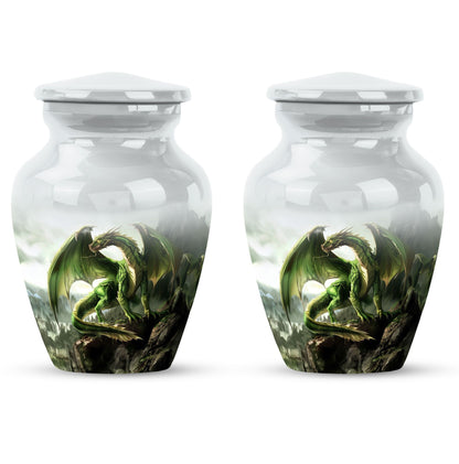 dragon urn.