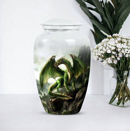 dragon urn.