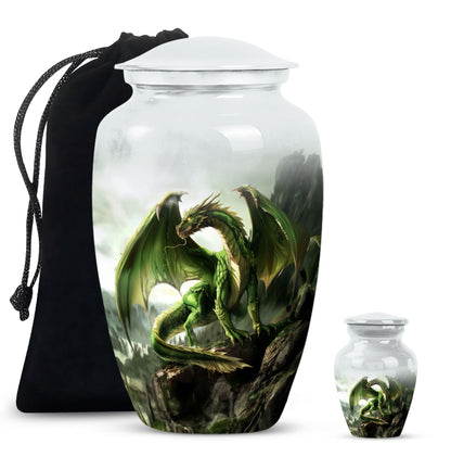 dragon urn.