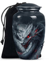10-inch classic dragon urn.