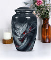 10-inch classic dragon urn.