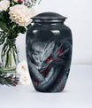 10-inch classic dragon urn.