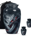 10-inch classic dragon urn.