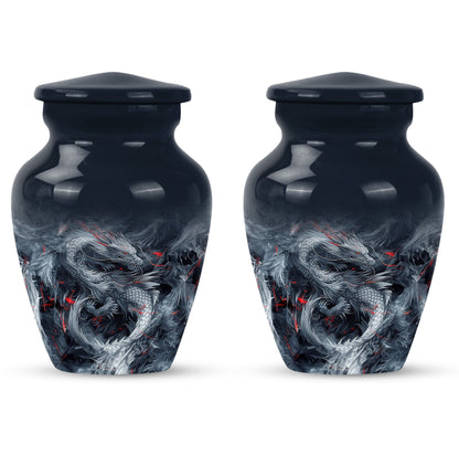 10 inch dragon urn, a classic cremation urn