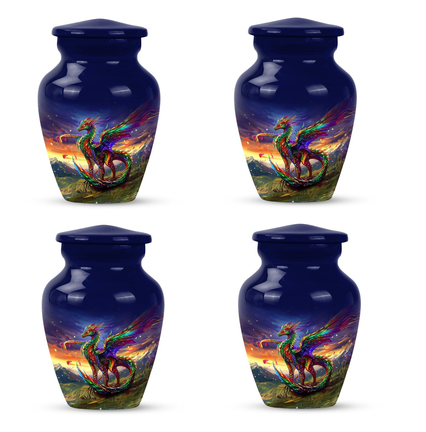 classic dragon urn,