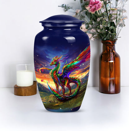 classic dragon urn,