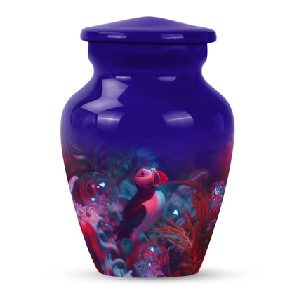 Puffin bird Urn.