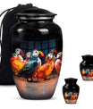 Puffin bird Urn, memorial urn 