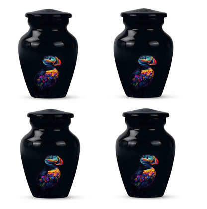 Puffin bird Urn for human ashes