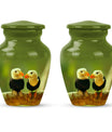 10-inch Puffin bird urn for human ashes.