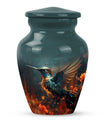 Classic 10-inch humming bird urn.