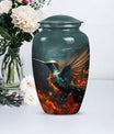 Classic 10-inch humming bird urn.