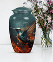Classic 10-inch humming bird urn.