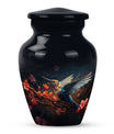 humming bird urn, memorial urn 