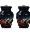 humming bird urn, memorial urn 
