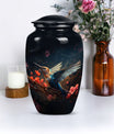 humming bird urn, memorial urn 