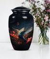humming bird urn, memorial urn 