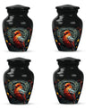 Cardinal Bird Memorial Urn for human ashes