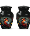 Cardinal Bird Memorial Urn for human ashes