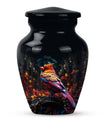 Cardinal Bird Urn for cremation.