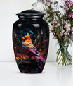 Cardinal Bird Urn for cremation.