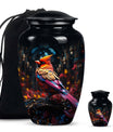 Cardinal Bird Urn for cremation.