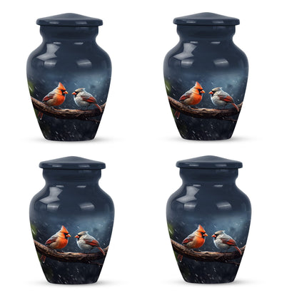 10 inch Classic Cardinal Bird Urn, a memorial urn