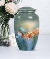 Classic 10-inch humming bird urn for burial 