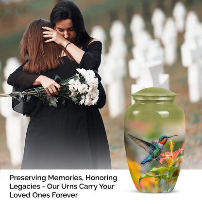 hummingbird urn for cremation