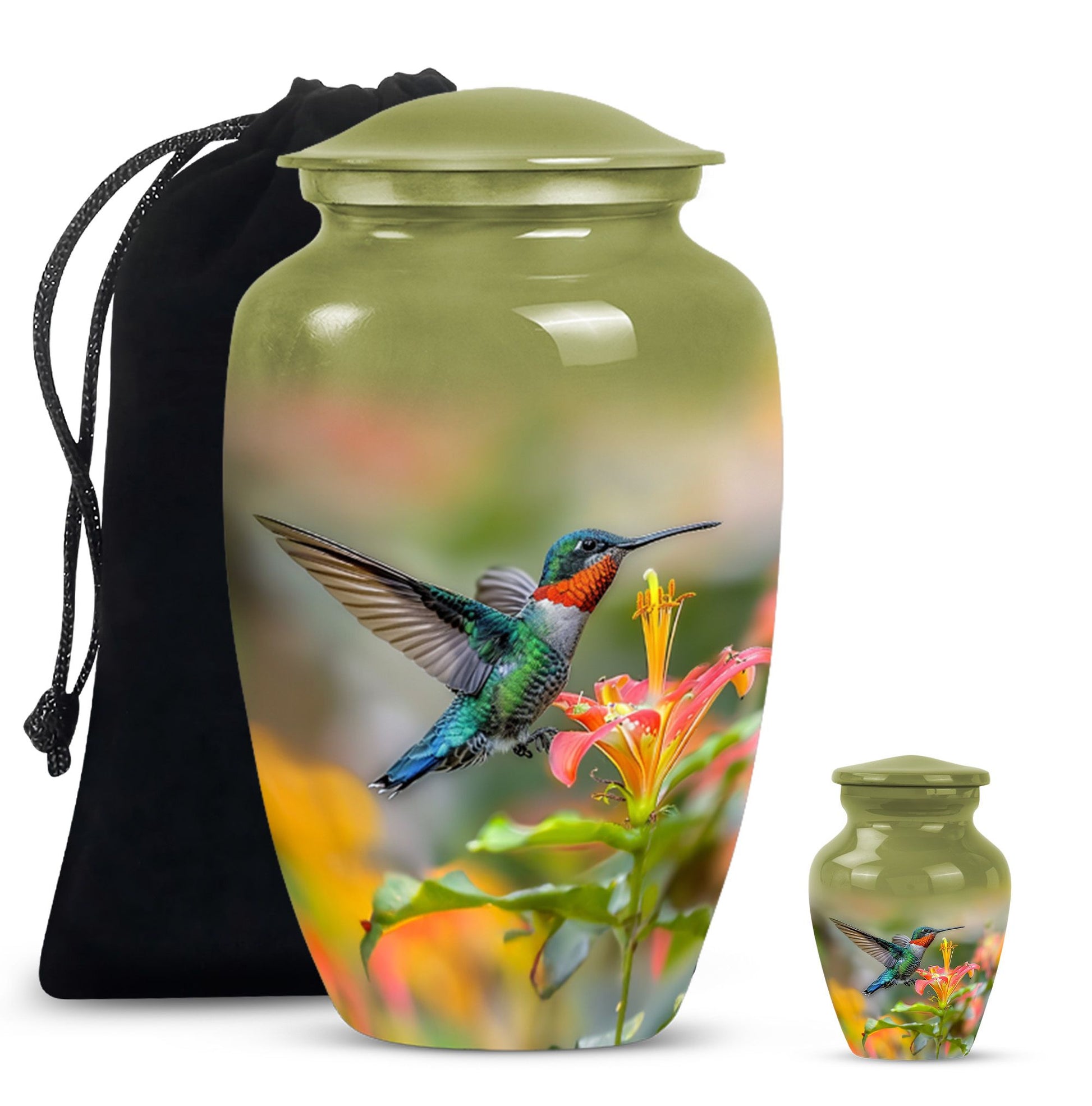 hummingbird urn for cremation