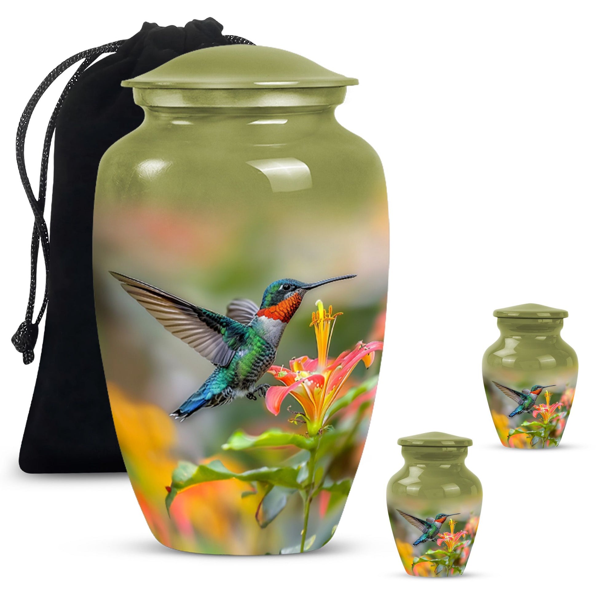 hummingbird urn for cremation