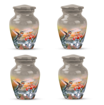 humming bird urn for adult female cremation ashes