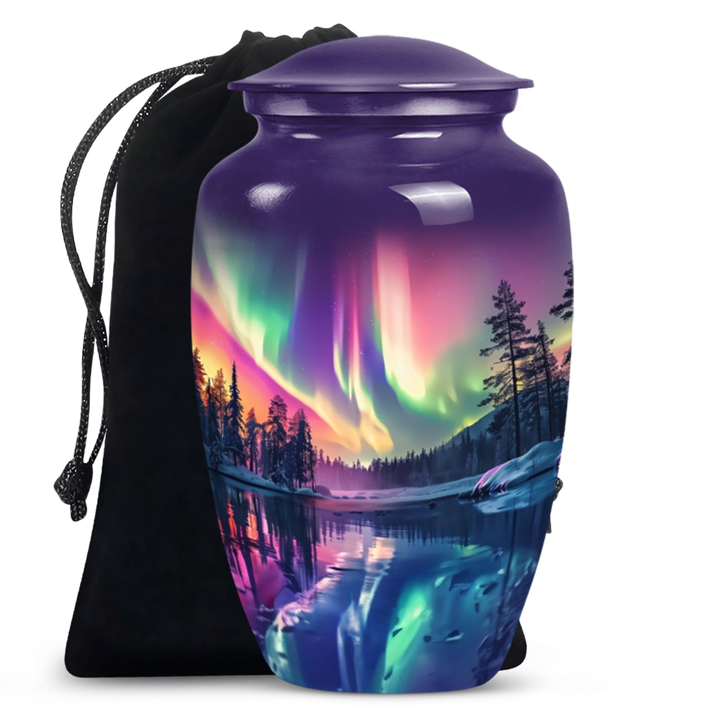  AURORA Urn, a large memorial adult urn for human ashes