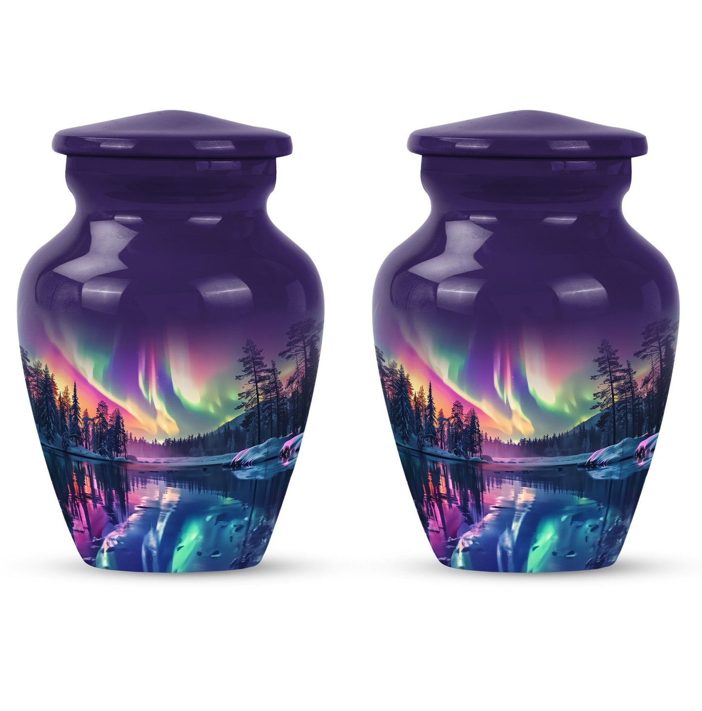  AURORA Urn, a large memorial adult urn for human ashes
