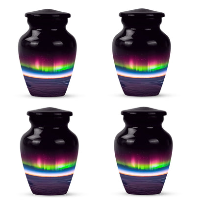Abstract AURORA Urn, 10-inch classic large urn for adults