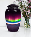 Abstract AURORA Urn, 10-inch classic large urn for adults