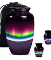 Abstract AURORA Urn, 10-inch classic large urn for adults