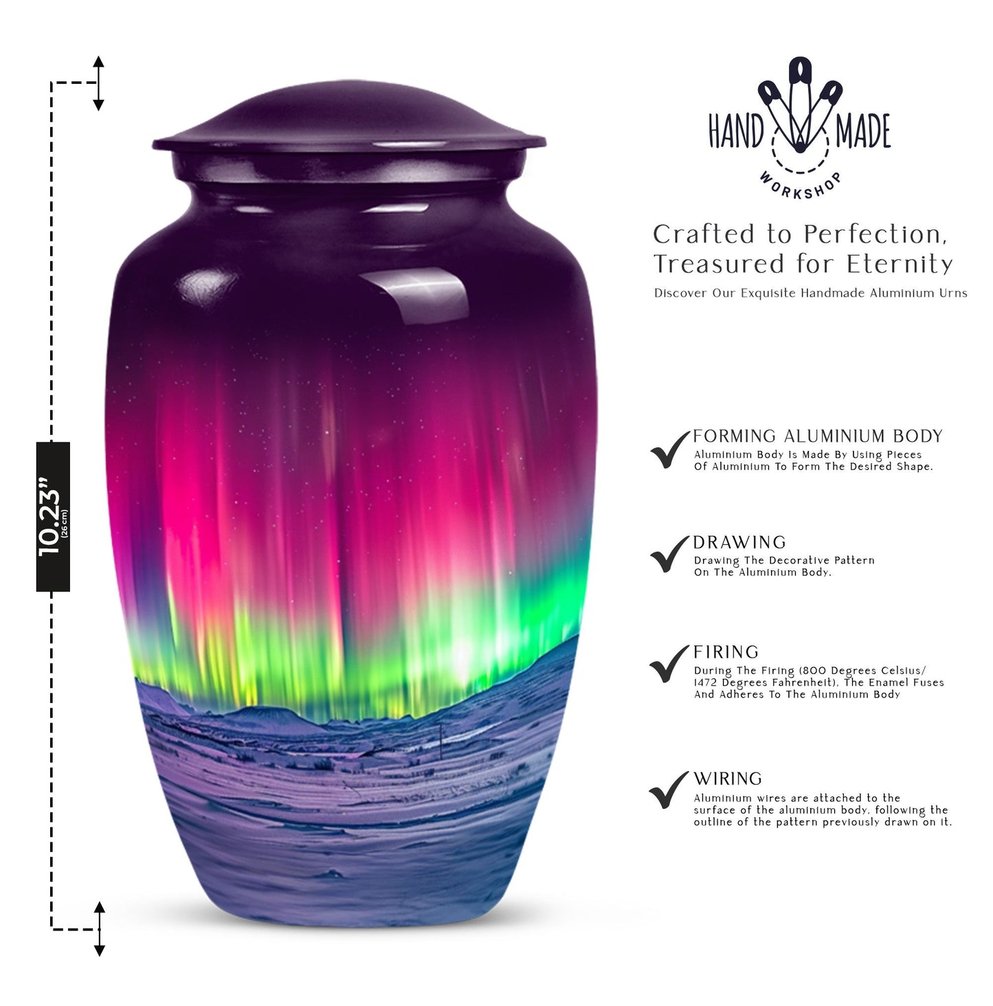 AURORA Urn for memorial