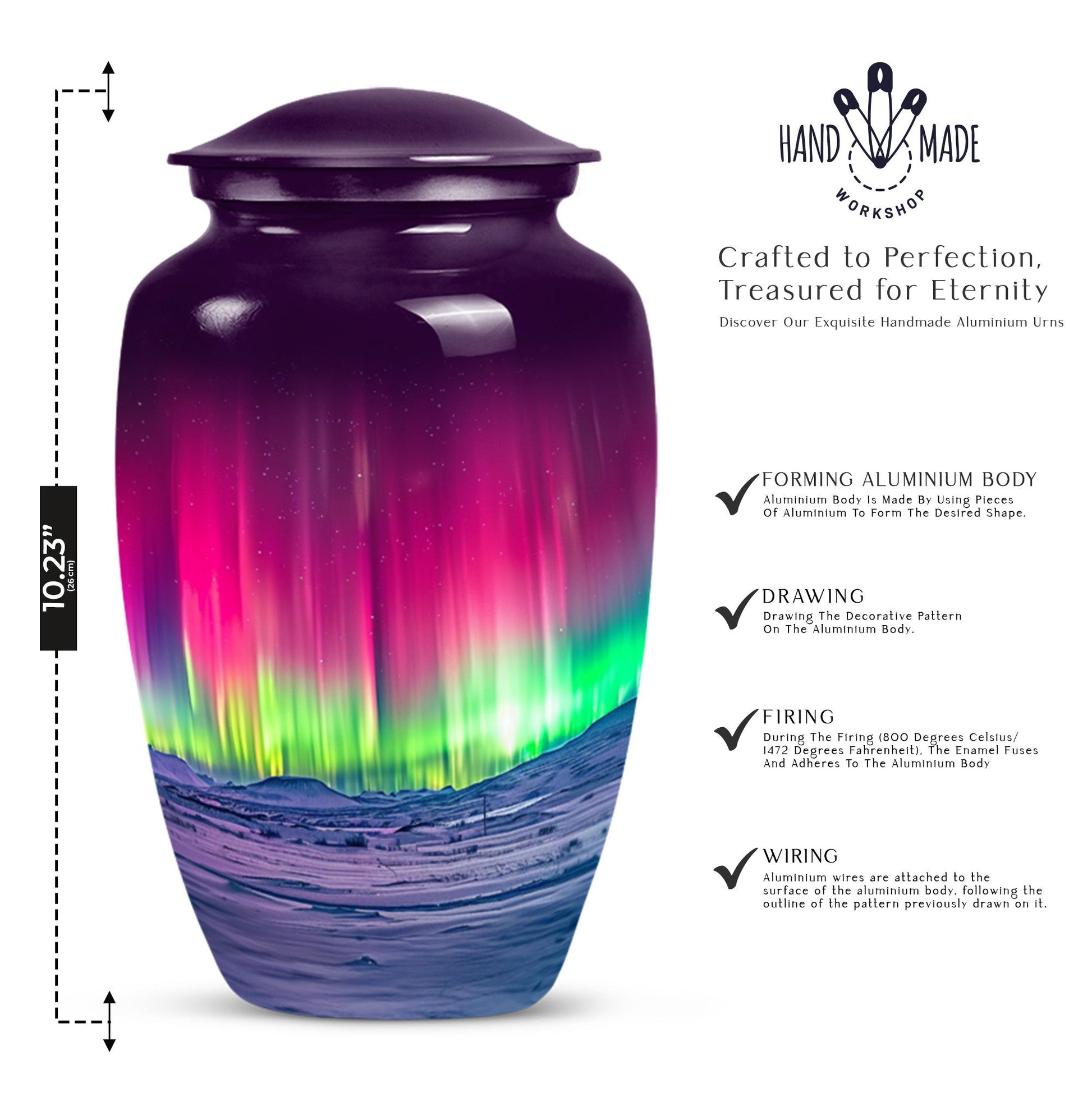 AURORA Urn for memorial