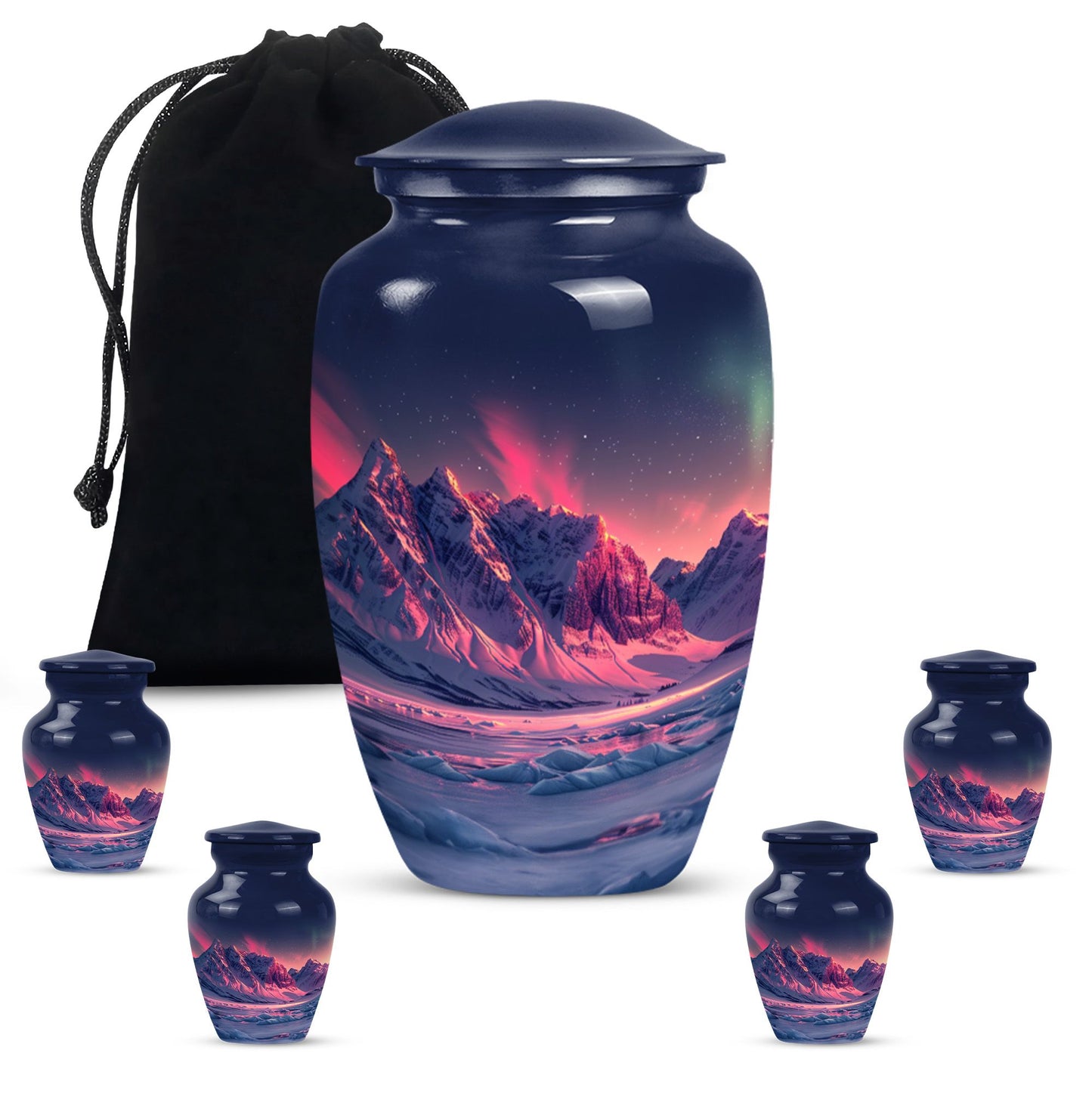 10 Inch AURORA Urn.
