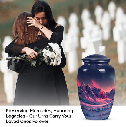 10 Inch AURORA Urn.