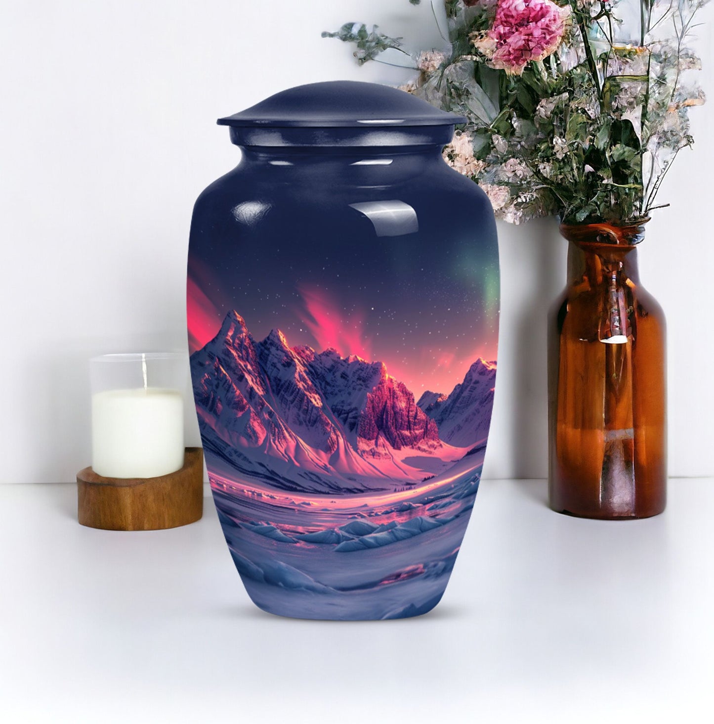 10 Inch AURORA Urn.