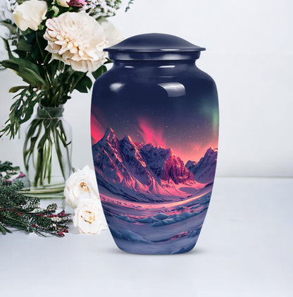 10 Inch AURORA Urn.