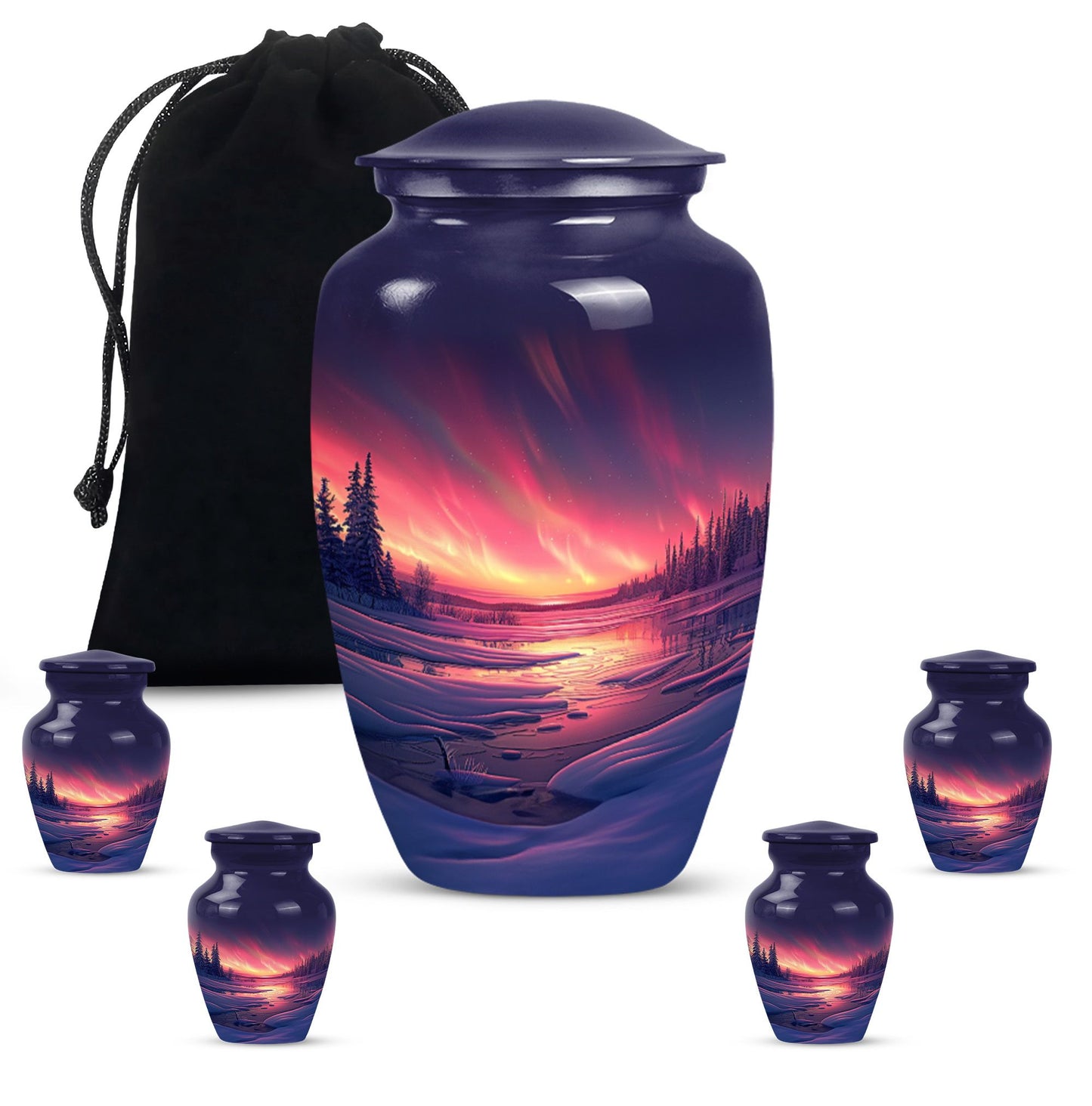 Aurora Borealis Urn.